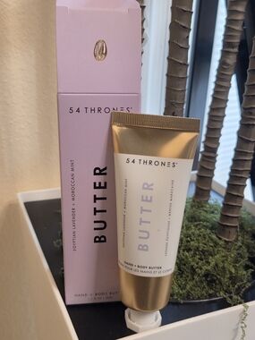 54 Thrones Butter Hand & Body Cream — Pink with Gold Accents